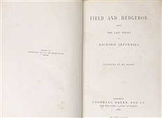 Field and Hedgerow being The Last Essays of Richard Jefferies