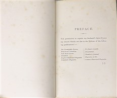 Field and Hedgerow being The Last Essays of Richard Jefferies