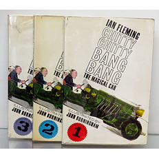 Chitty-Chitty-Bang-Bang First Edition in Three Volumes