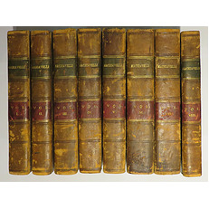 Opere Di Niccolo Machiavelli Cittadino E Segretario Fiorentino. 8 Volumes 