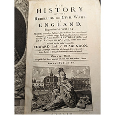 The History of the Rebellion and Civil Wars in England Begun in the Year 1641