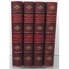 A Short History Of The English People in four volumes. Illustrated Edition 