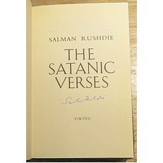 The Satanic Verses Signed First Edition 