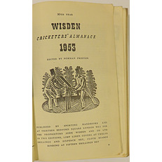 Wisden Cricketers' Almanack 1953