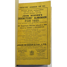 John Wisden's Cricketers' Almanack For 1935