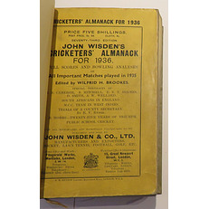 John Wisden's Cricketers' Almanack For 1936