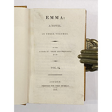 Emma Three Volumes 1st Edition