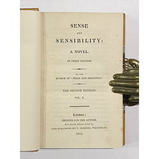 Sense & Sensibility - 2nd Edition Three Volumes.