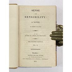 Sense & Sensibility - 2nd Edition Three Volumes.