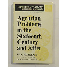 Agrarian Problems in the Sixteenth Century and After