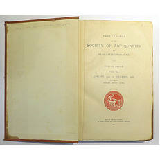 Proceedings of The Society Of Antiquaries Of Newcastle Upon Tyne Fourth Series Vol. II January, 1925 to December, 1926 