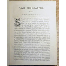 Old England A Pictorial Museum Of Regal, Ecclesiastical, Municipal, Baronial And Popular Antiquities Complete In two Volumes 