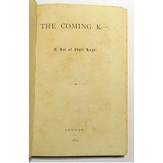 The Coming K A Set Of Idyll Lays 