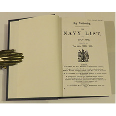 Navy List July 1913