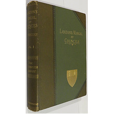 Landon's Manual Of Councils Vol I