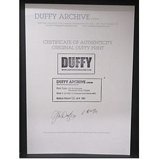 Duffy In Clamshell Case With A Limited Edition Print