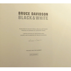 Bruce Davidson Black And White Signed Limited Edition Box Set