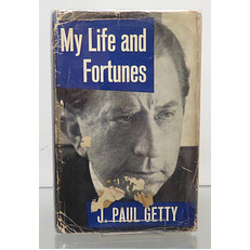 My Life and Fortunes Signed First Edition