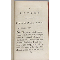 A Letter Concerning Toleration 