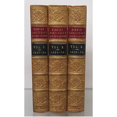 Harriet Martineau's Autobiography With memoirs By Maria Weston Chapman In Three Volumes 