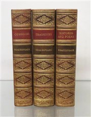 Complete Works Of William Shakespeare in Three Volumes, Histories and Poems, Tragedies, Comedies 