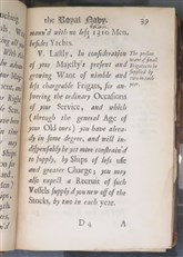 Memoires Relating to the State of the Royal Navy Of England For Ten Years, Determin’d December 1688