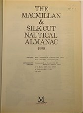 The Macmillan & Silk Cut Nautical Almanac 1990