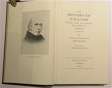 The History Of England From The Accession Of James II Folio 5 Volume Set 