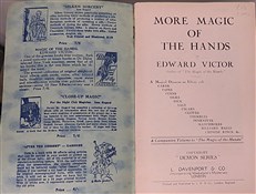 More Magic Of The Hands two volumes 