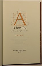 A Is For Ox A Short History Of The Alphabet 