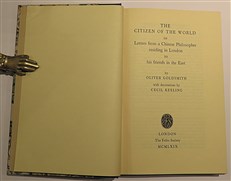 The Citizen Of The World or Letters from a Chinese Philosopher residing in London to his friends in the East 