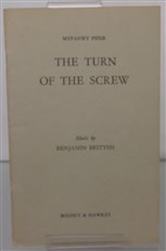 The Turn Of The Screw: Opera In Two Acts