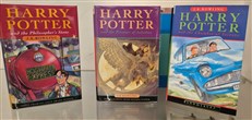 Harry Potter Complete Set of Seven Volumes Chamber of Secrets Signed by J.K. Rowling 1st Editions & Later