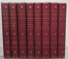 The Chronicles of Barsetshire in eight volumes 