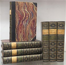 The Complete Works Of Lord Byron With Biographical and Critical Notice by J.W. Lake in seven volumes 