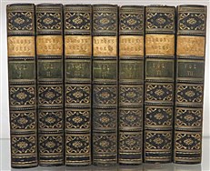 The Complete Works Of Lord Byron With Biographical and Critical Notice by J.W. Lake in seven volumes 