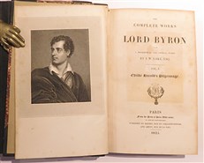 The Complete Works Of Lord Byron With Biographical and Critical Notice by J.W. Lake in seven volumes 