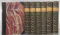 The Complete Works Of Lord Byron With Biographical and Critical Notice by J.W. Lake in seven volumes 