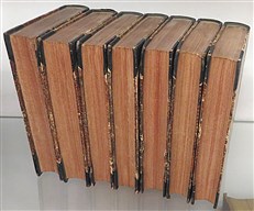 The Complete Works Of Lord Byron With Biographical and Critical Notice by J.W. Lake in seven volumes 