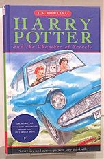 Harry Potter and the Chamber of Secrets Signed by JK Rowling 