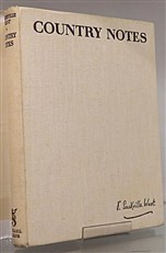 Country Notes First Edition Signed by Vita Sackville-West 