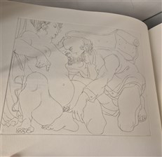 Femmes / Hombres with Fifteen Etchings By Michael Ayrton