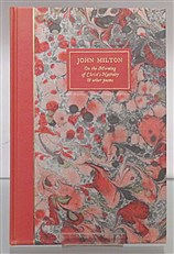 On The Morning Of Christ's Nativity & other poems by John Milton