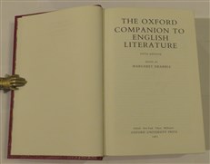 The Oxford Companion To English Literature