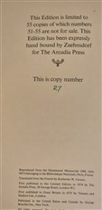 The Rohan Book of Hours - Zaenhnsdorf  Fine Binding Limited to 55 Copies