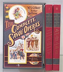 The Complete Savoy Operas. Two Volume Folio Boxed Set 