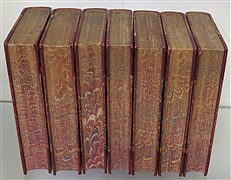 Novels Of George Eliot. Adam Bede, Mill on the Floss, Silas Marner & Scenes of Clerical Life, Felix Holt, Romola, Middlemarch & Daniel Deroda. 