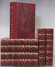 Novels Of George Eliot. Adam Bede, Mill on the Floss, Silas Marner & Scenes of Clerical Life, Felix Holt, Romola, Middlemarch & Daniel Deroda. 