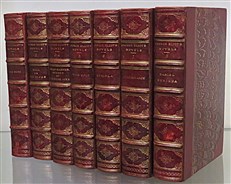 Novels Of George Eliot. Adam Bede, Mill on the Floss, Silas Marner & Scenes of Clerical Life, Felix Holt, Romola, Middlemarch & Daniel Deroda. 