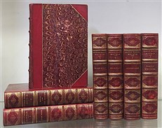 Novels Of George Eliot. Adam Bede, Mill on the Floss, Silas Marner & Scenes of Clerical Life, Felix Holt, Romola, Middlemarch & Daniel Deroda. 